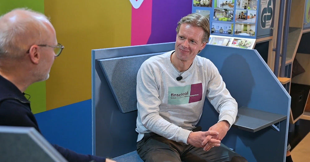 Thomas Schmidt im Gespräch mit Sebastian Richter auf dem DSLK