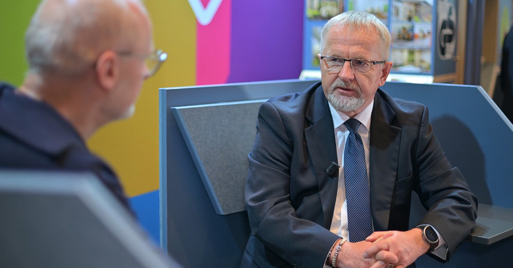 Thomas Schmidt im Gespräch mit Udo Michallik auf dem DSLK