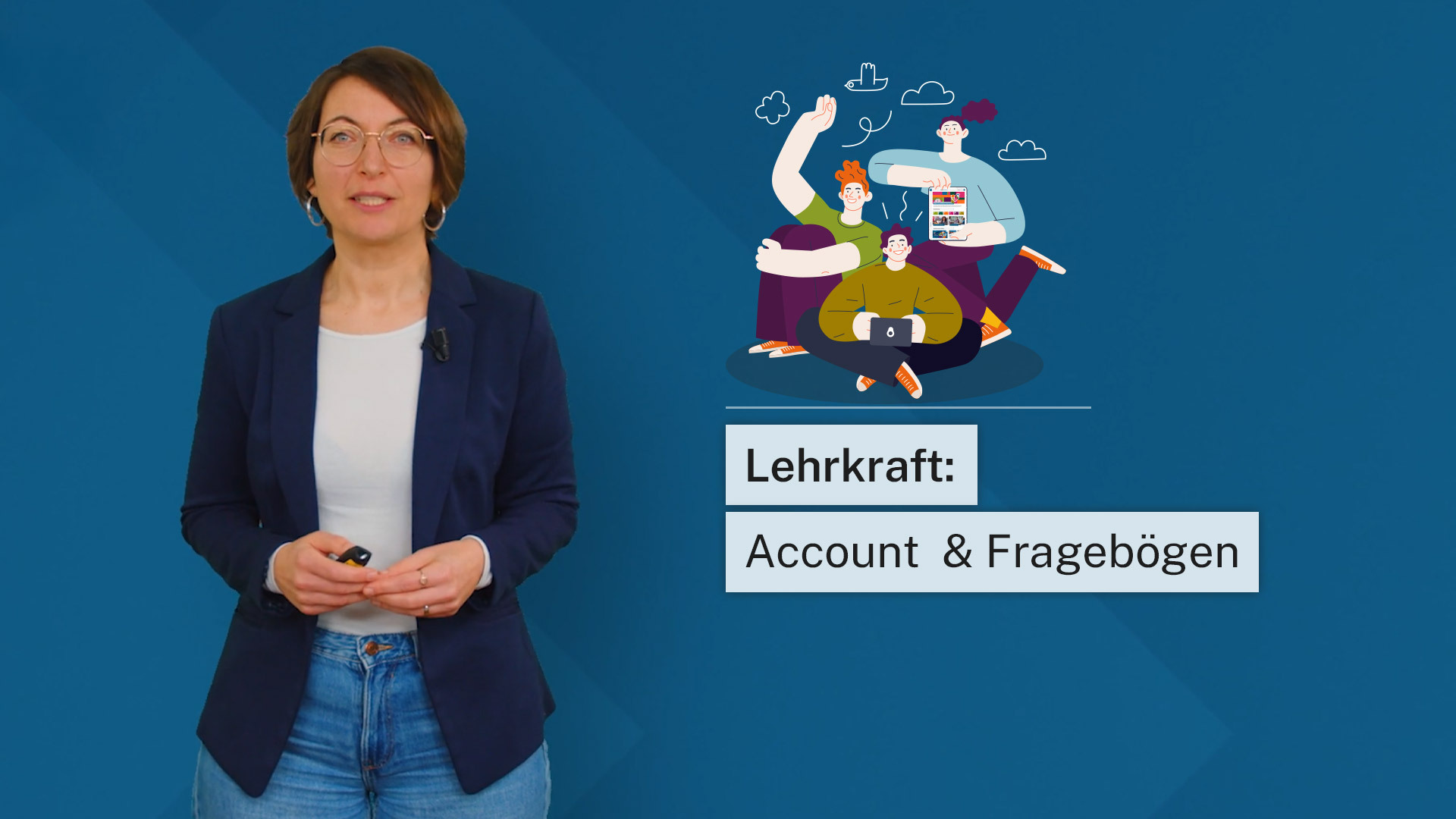 Erklärvideo Lehrkraft: Schultransform Account erstellen & Fragebögen beantworten