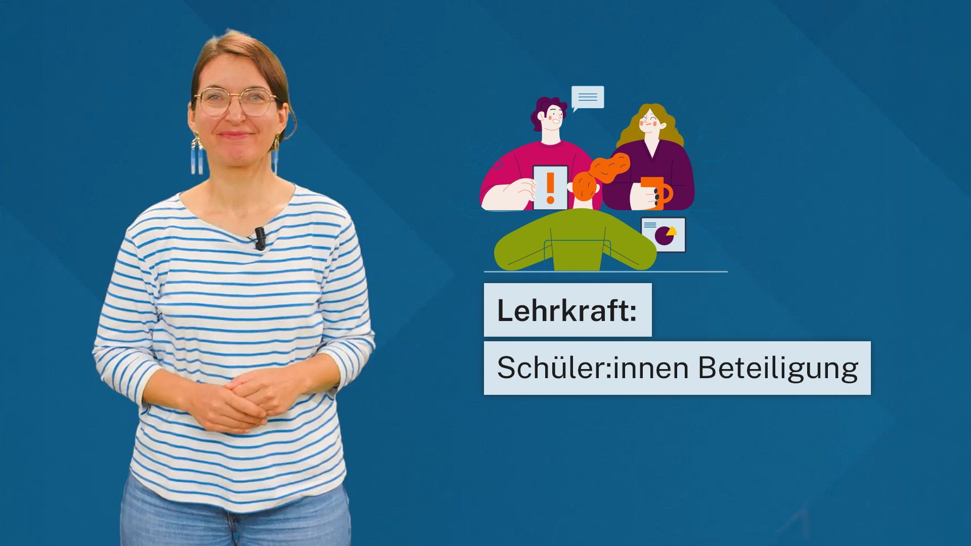 Erklärvideo Als Lehrkraft Schülerinnen und Schüler beteiligen.